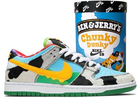 ben und jerry schuhe nike|ben and jerry's dunky low.